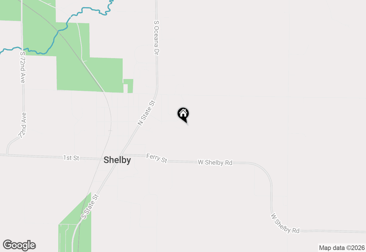Map of 346 Orchard View Drive, Shelby, MI 49455