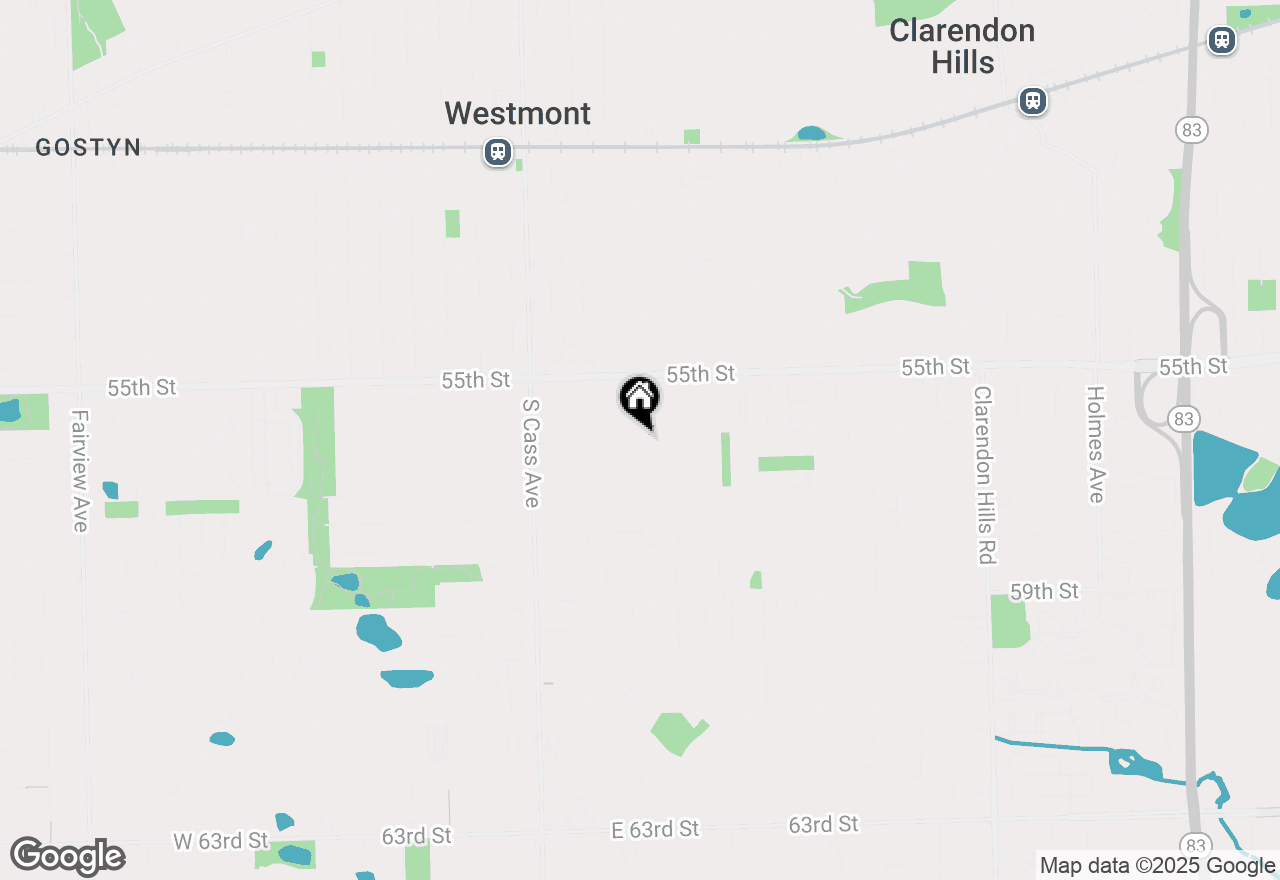 Map of 500 S Wilmette Street, Westmont, IL 60559