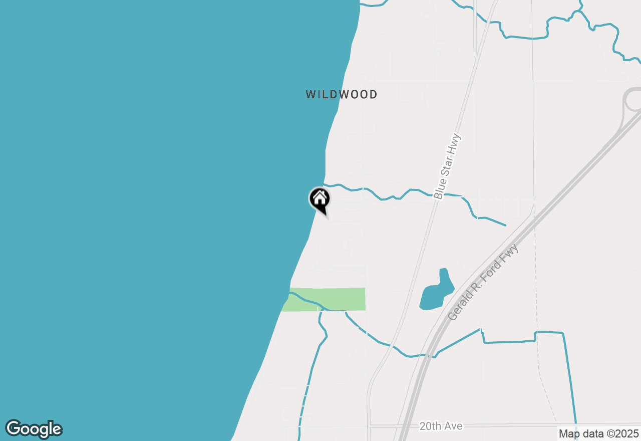 Map of 77376 Pinewood Lane, South Haven, MI 49090