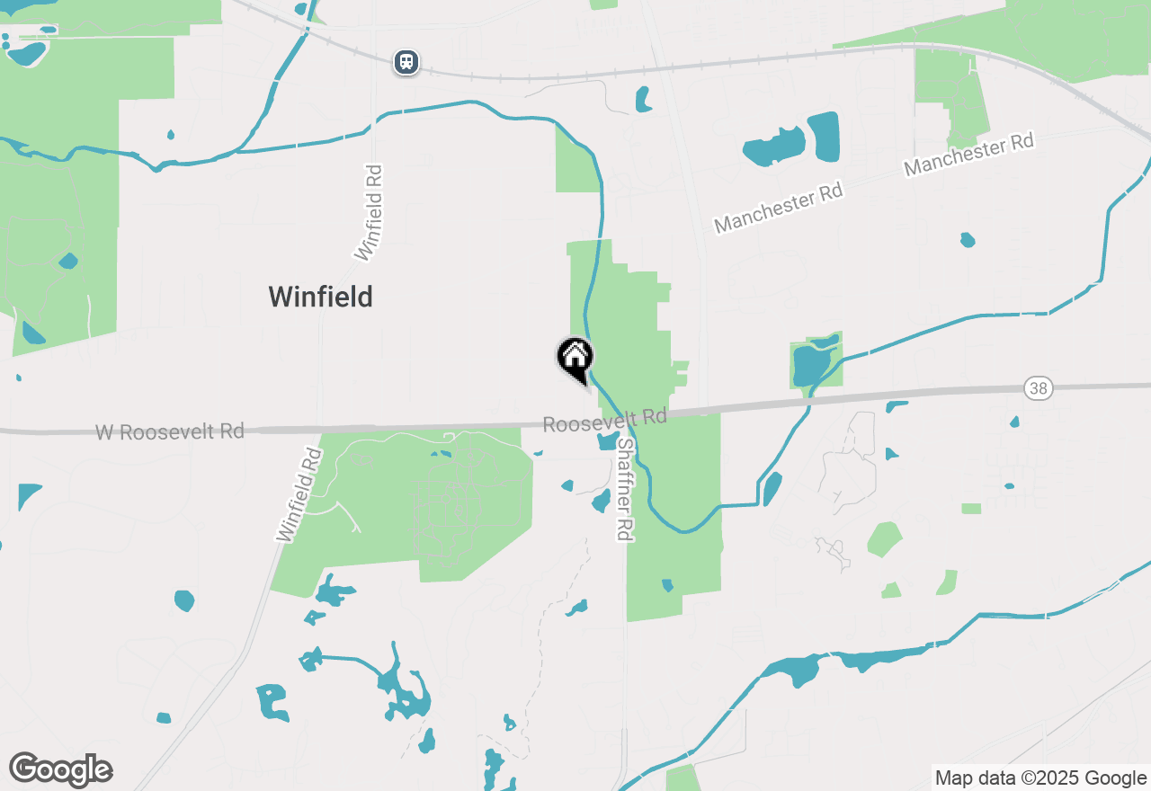 Map of 0S732 Myrtle Street, Winfield, IL 60190