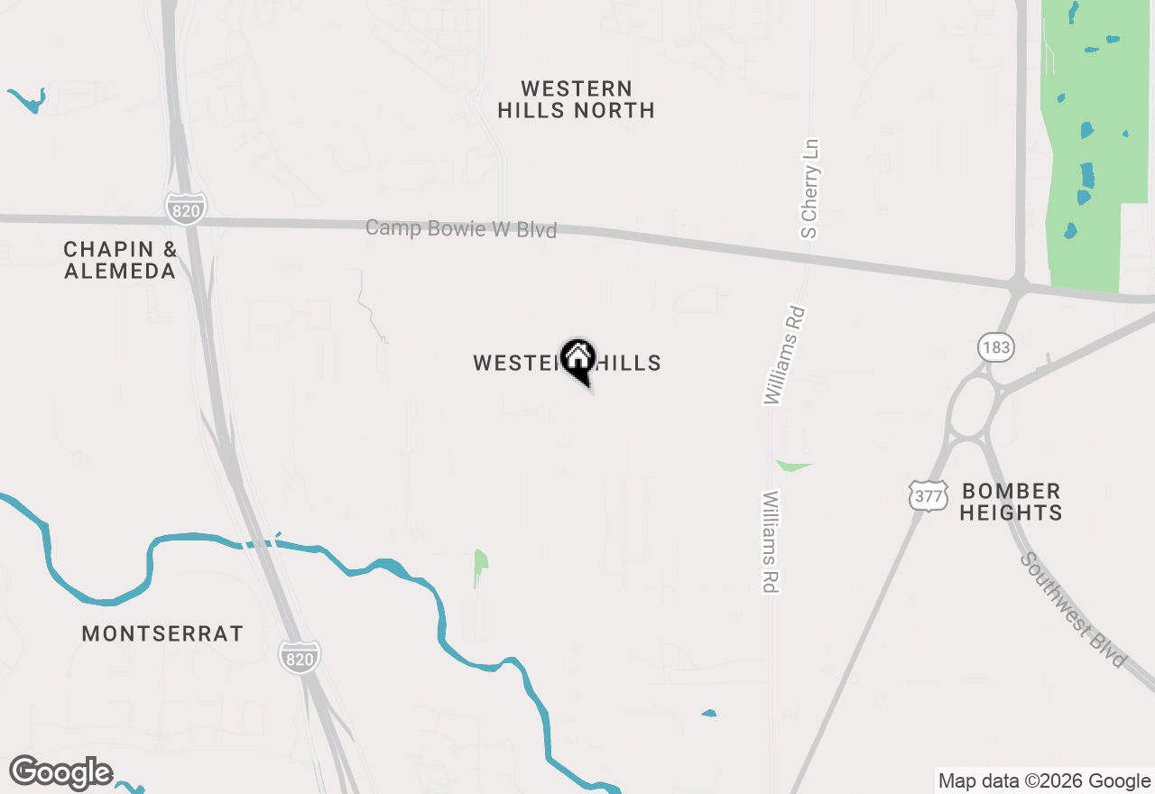 Map of 8401 Kinsale Court, Fort Worth, TX 76116