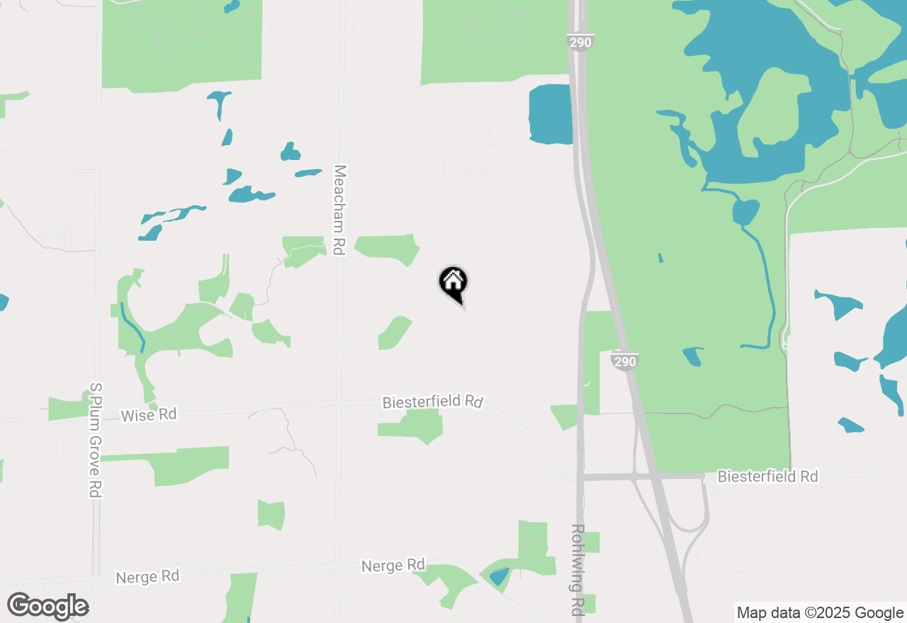 Map of 713 Oklahoma Way, Elk Grove Village, IL 60007