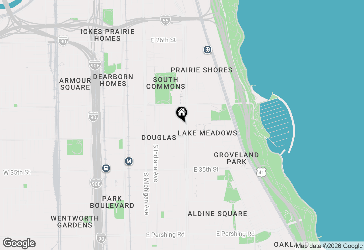 Map of 3215 S Calumet Avenue, Chicago, IL 60616