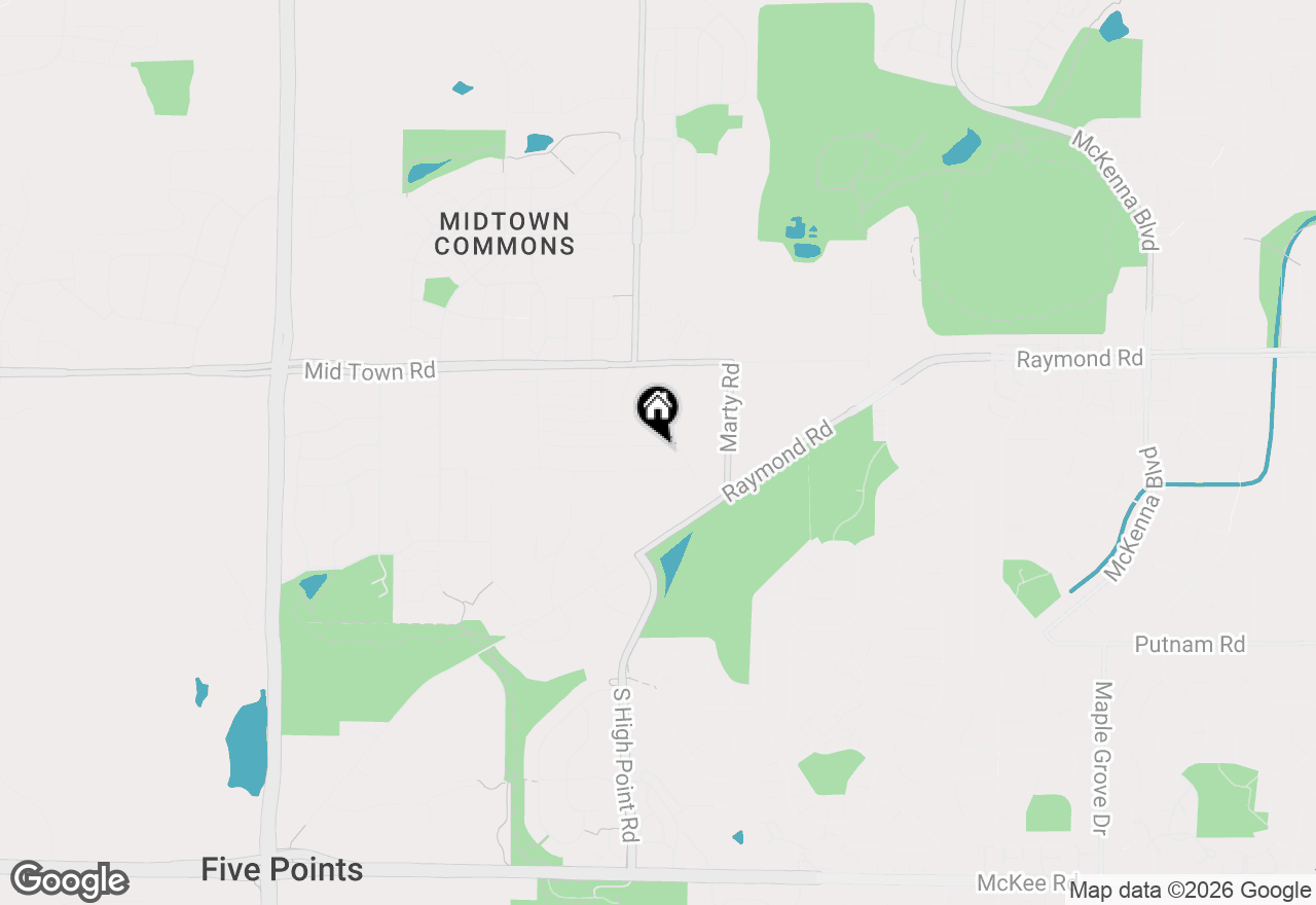 Map of 7631 Stones Throw Drive, Madison, WI 53719
