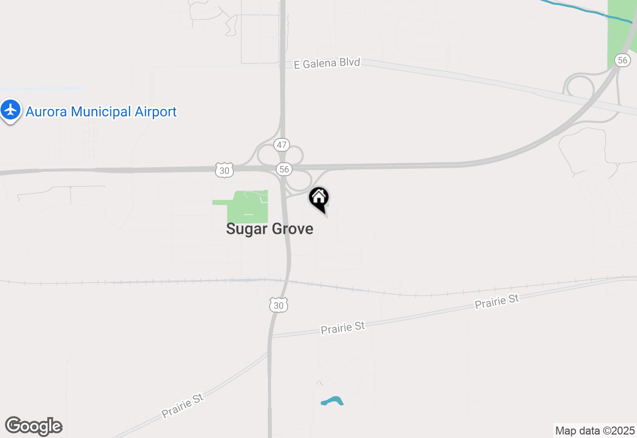 Map of 73-75 Neil Road, Sugar Grove, IL 60554