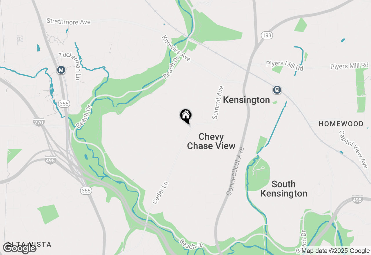 Map of 4309 Dresden Street, Kensington, MD 20895