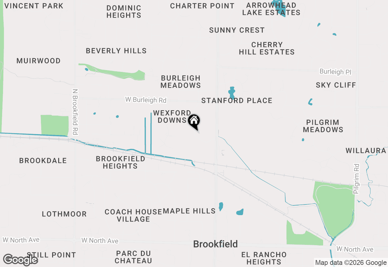 Map of 2995 River Birch Dr #G, Brookfield, WI 53045