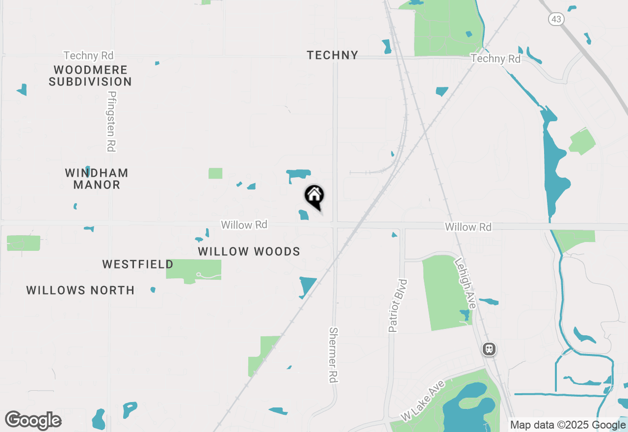 Map of 3065 Lexington Lane, Glenview, IL 60025