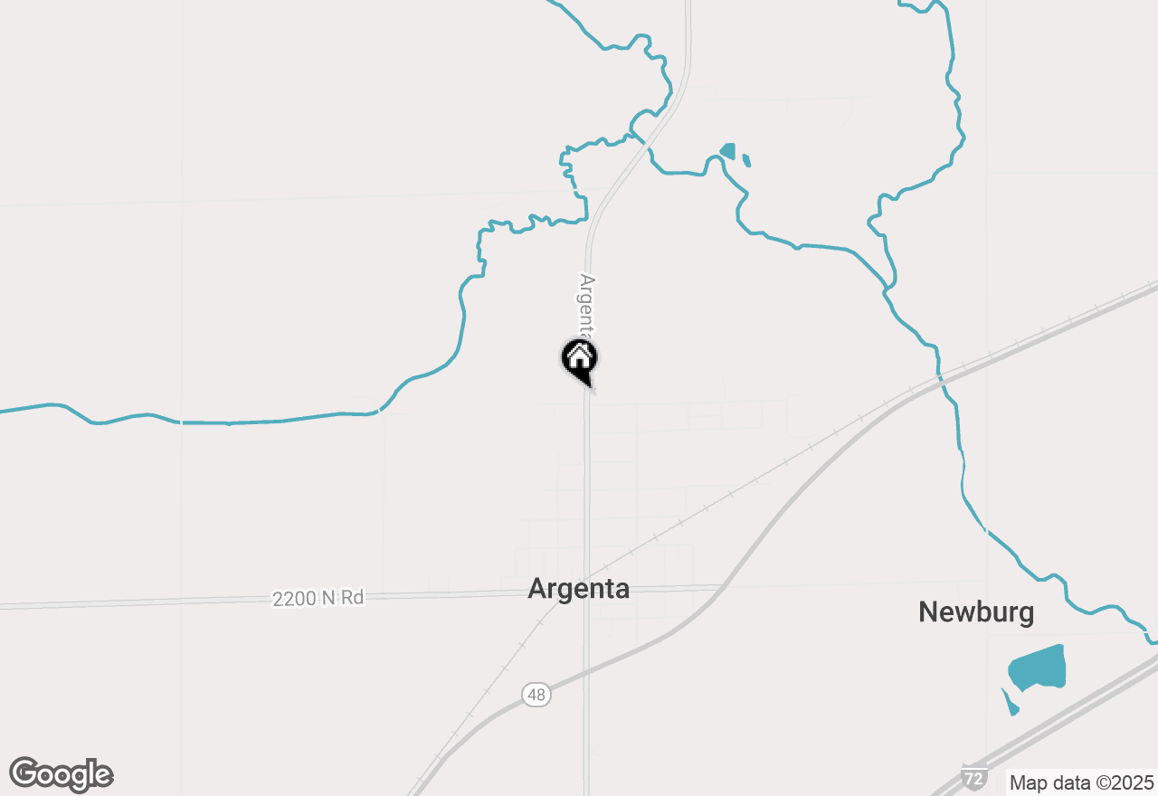 Map of 715 N North Street, Argenta, IL 62501