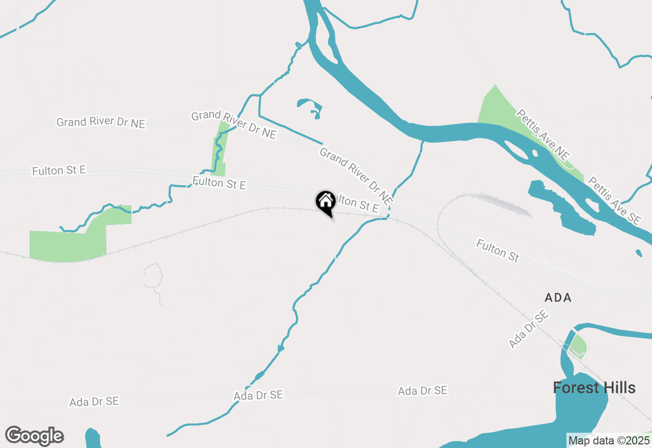 Map of 222 N Grayfield Court Se, Ada, MI 49301