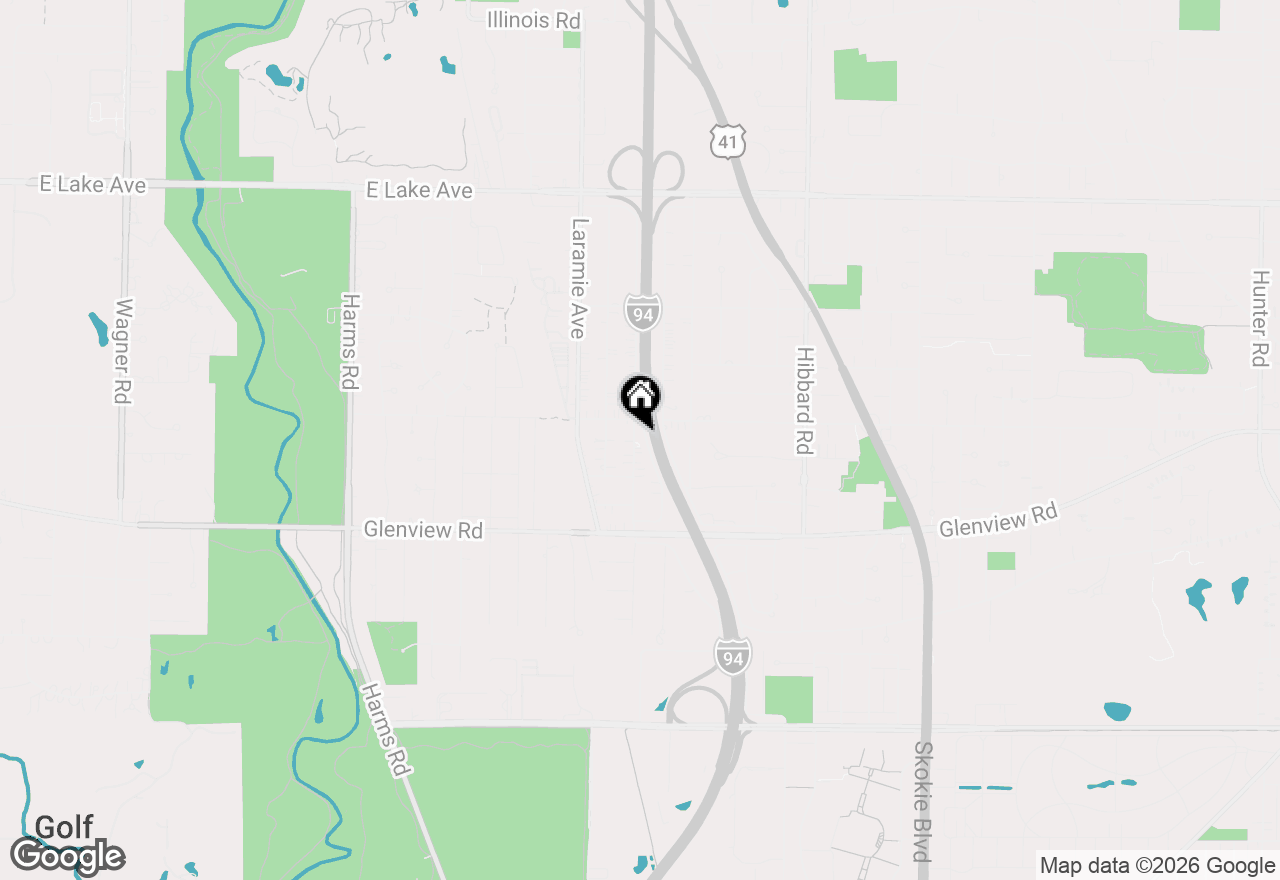 Map of 939 Long Road, Glenview, IL 60025