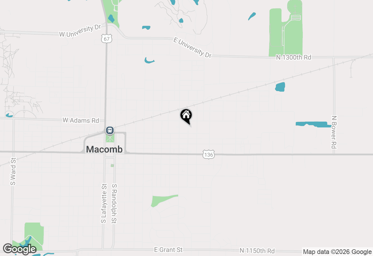 Map of 316 N Monroe Street, Macomb, IL 61455