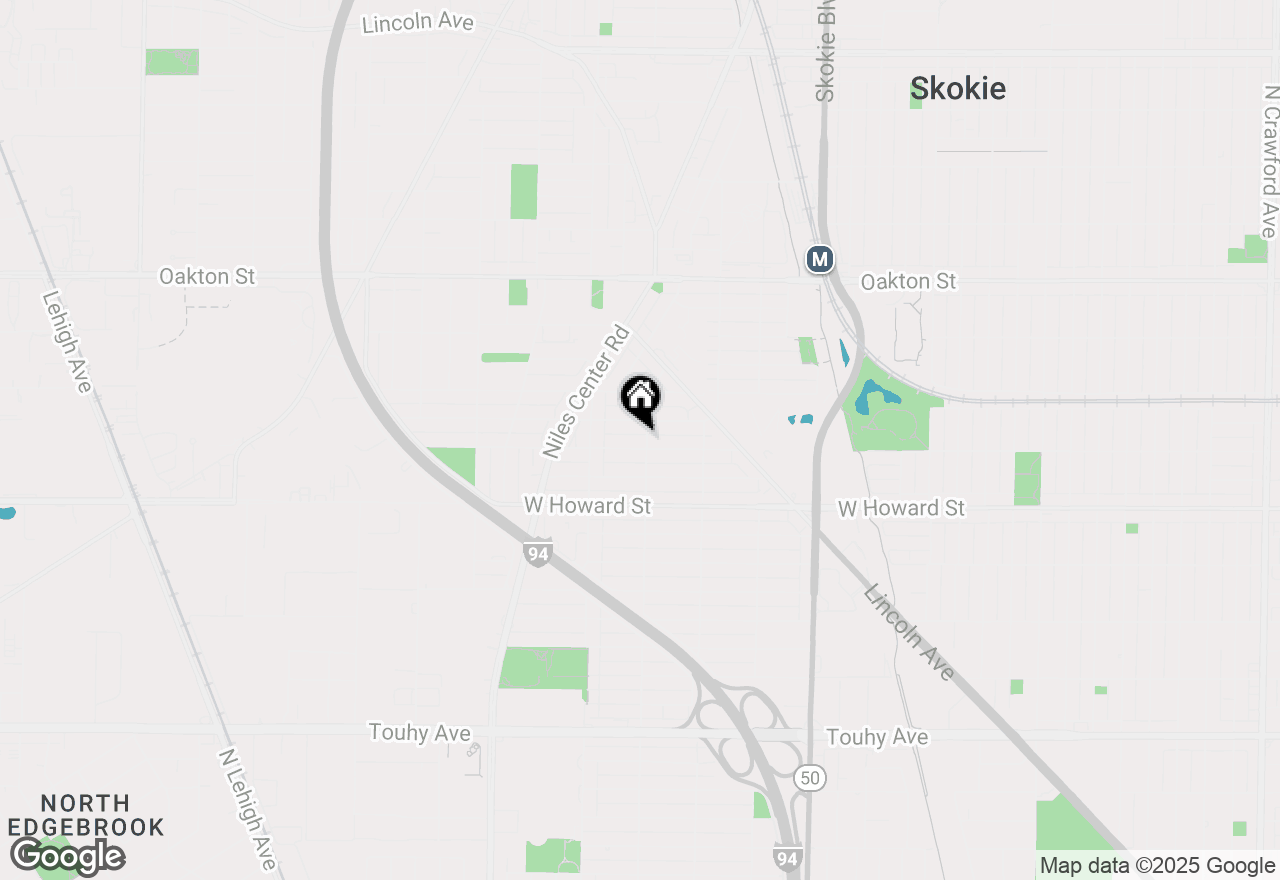 Map of 7700 Le Claire Avenue, Skokie, IL 60077