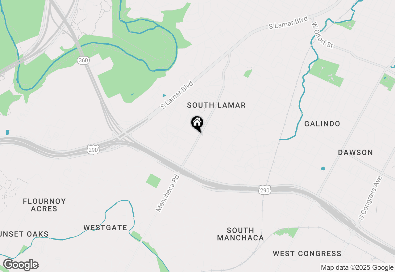 Map of 3908 Menchaca Dr, Austin, TX 78704