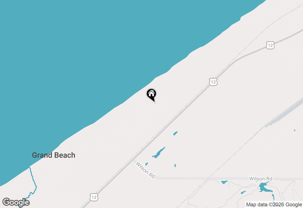 Map of 51220 Main Drive, Grand Beach, MI 49117