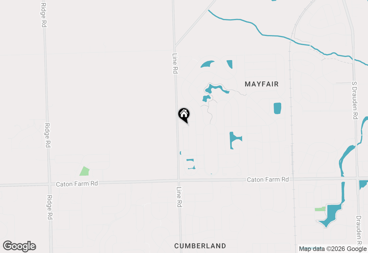 Map of 2745 Canyon Drive, Plainfield, IL 60586