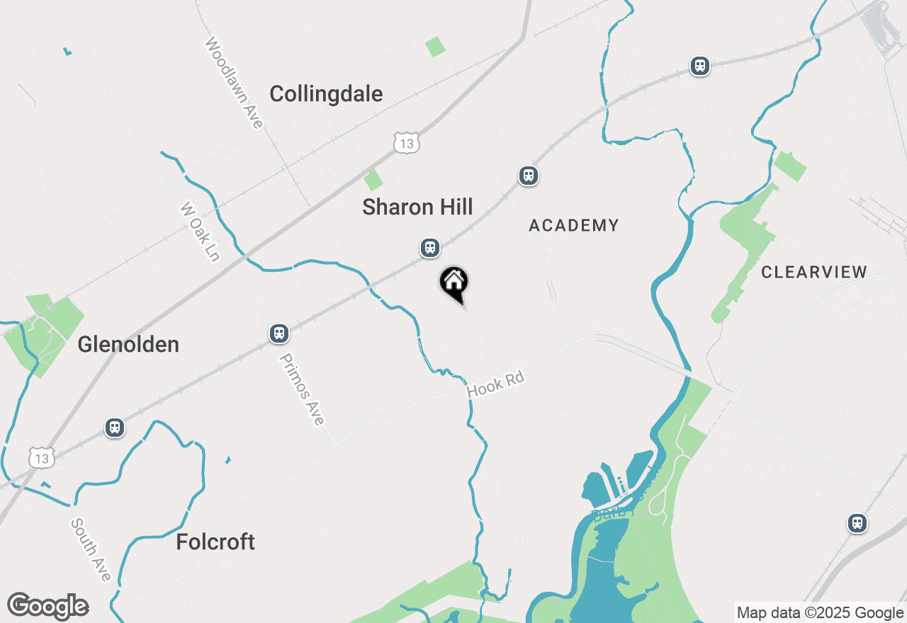 Map of 1116 Linden Avenue, Sharon Hill, PA 19079