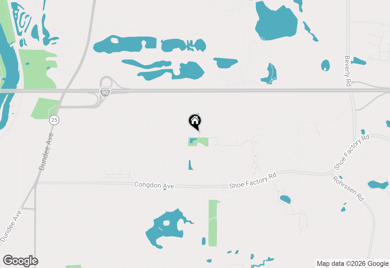 Map of 1121 Loganbury Court, Elgin, IL 60120