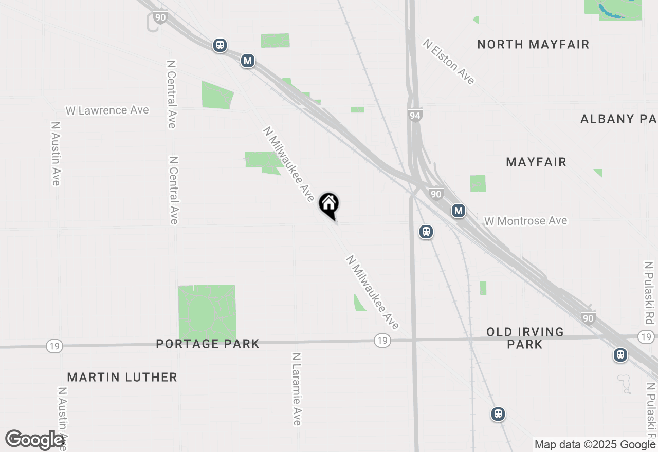 Map of 4364 N Milwaukee Avenue #2S, Chicago, IL 60630