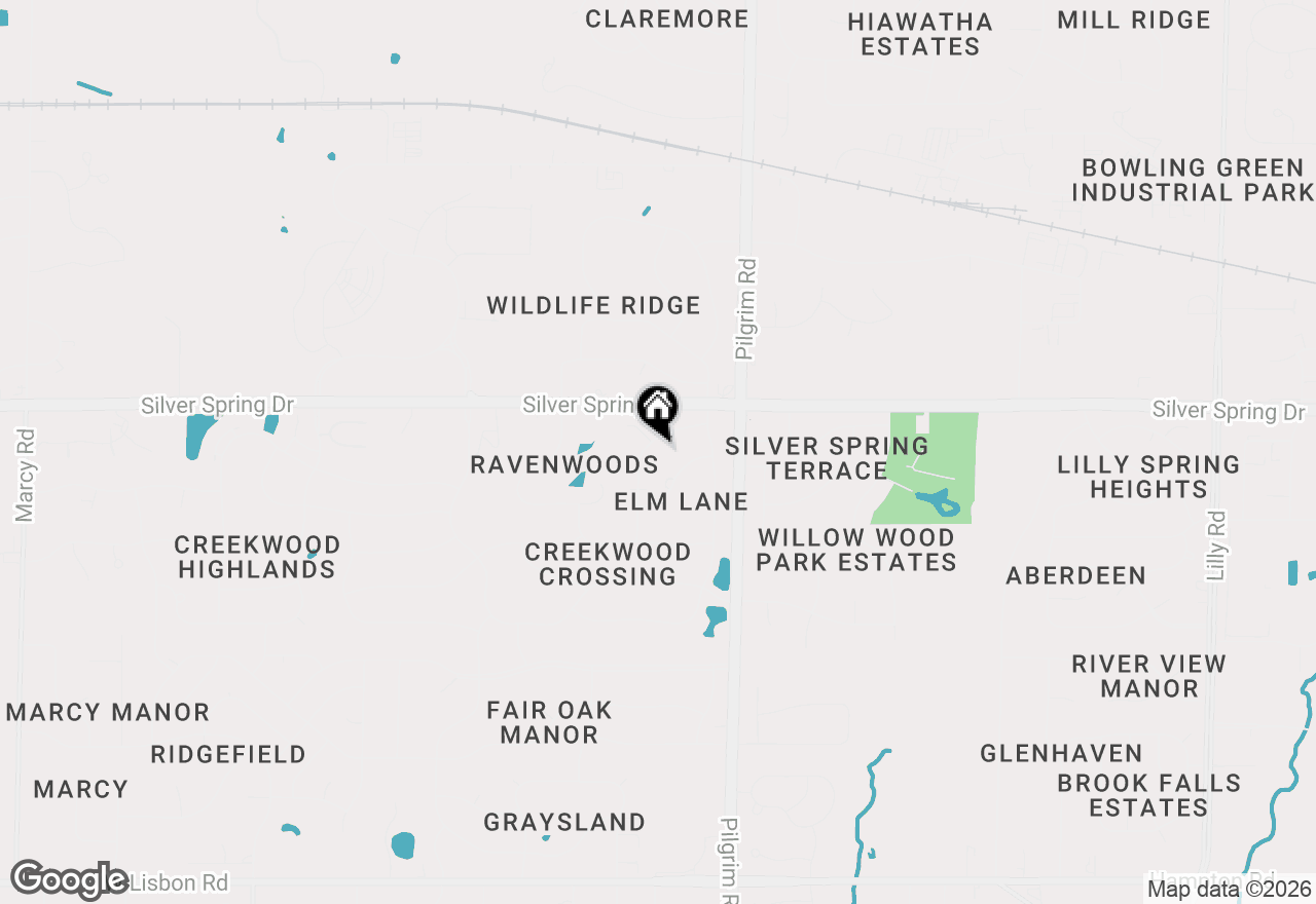 Map of W158N5528 Lavender Lilac Ln, Menomonee Falls, WI 53051