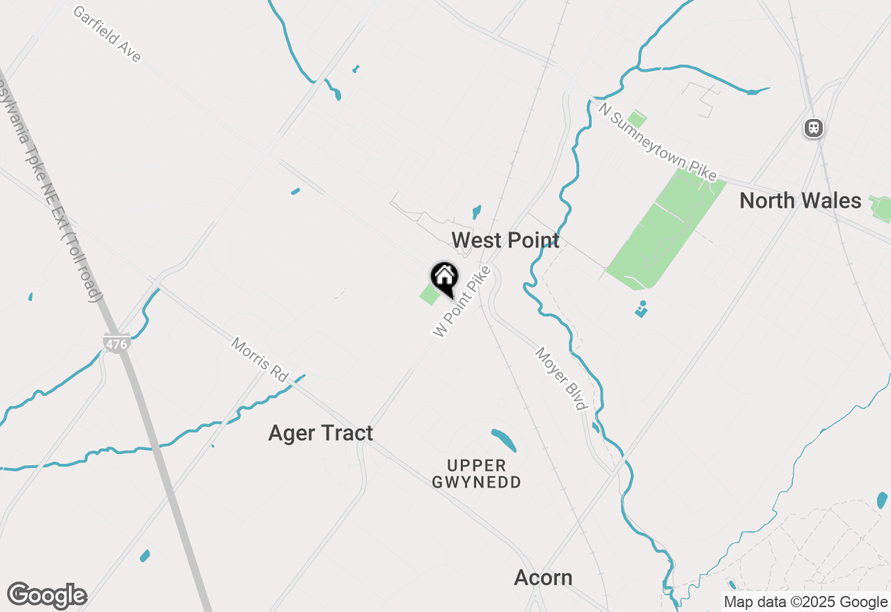 Map of 1908 West Point Pike, Lansdale, PA 19446