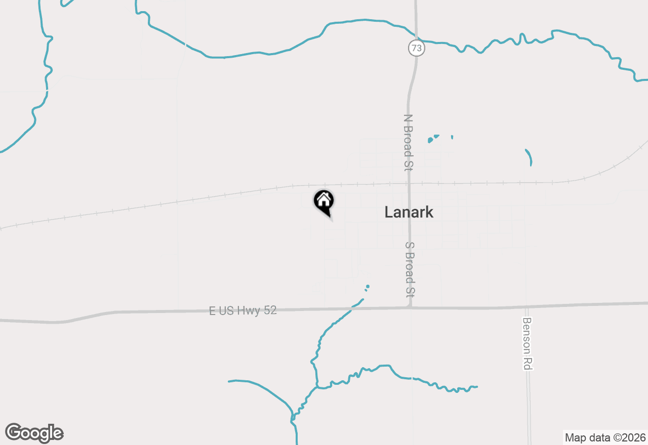 Map of 108 Sw Lanark Avenue, Lanark, IL 61046