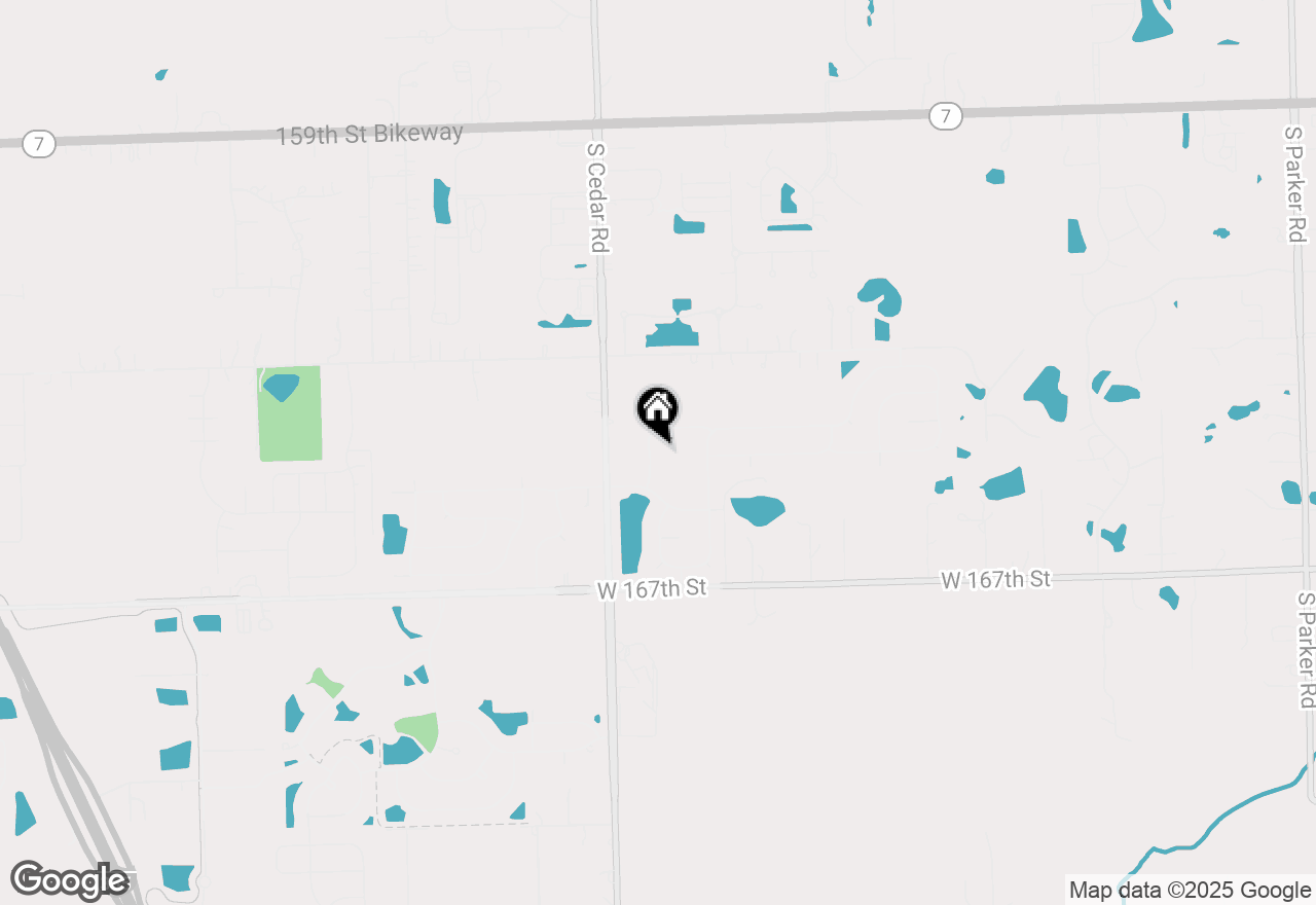 Map of 16423 Newcastle Way, Lockport, IL 60441