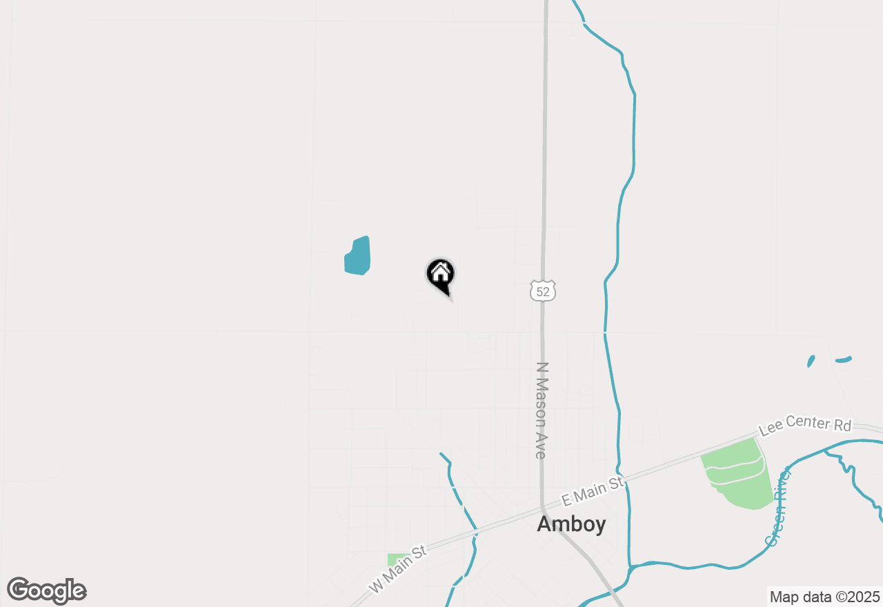 Map of 16 W. Wasson Rd. Lot 143, Amboy, IL 61310