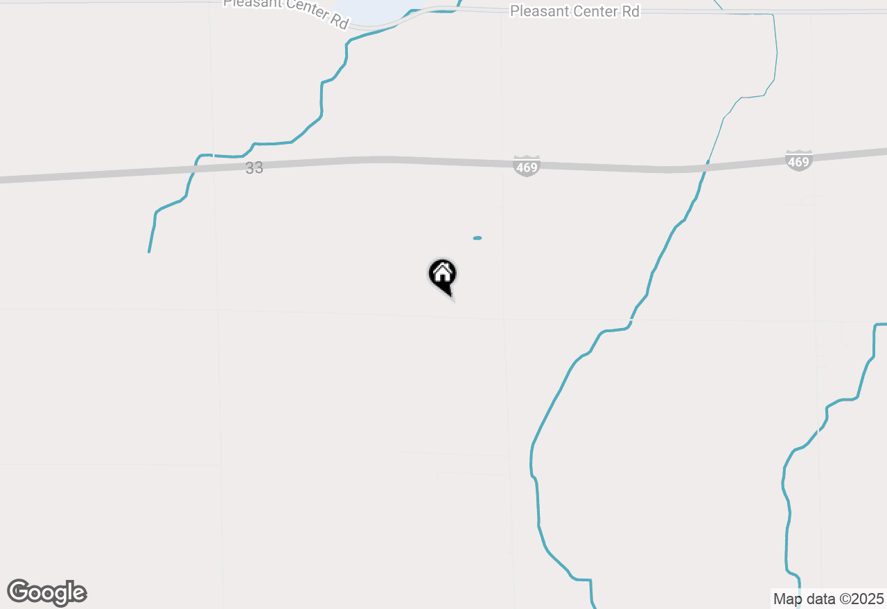 Map of 5604 Hamilton Road, Yoder, IN 46798