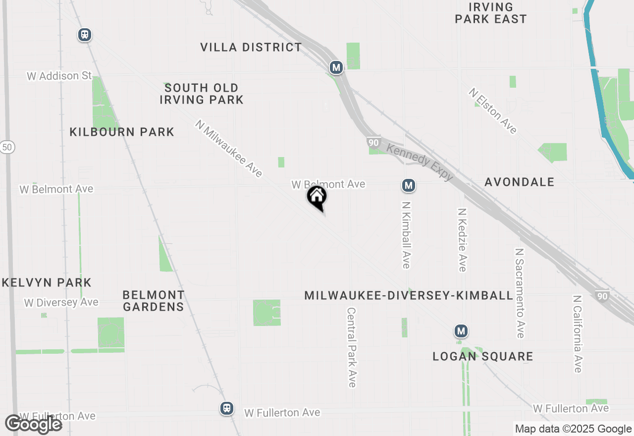 Map of 3069 N Milwaukee Avenue, Chicago, IL 60647