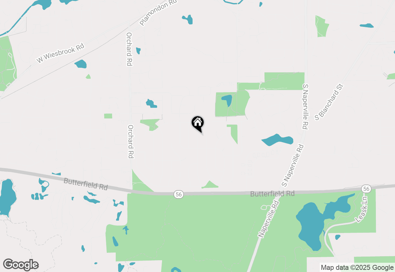 Map of 1950 Cromwell Drive, Wheaton, IL 60189