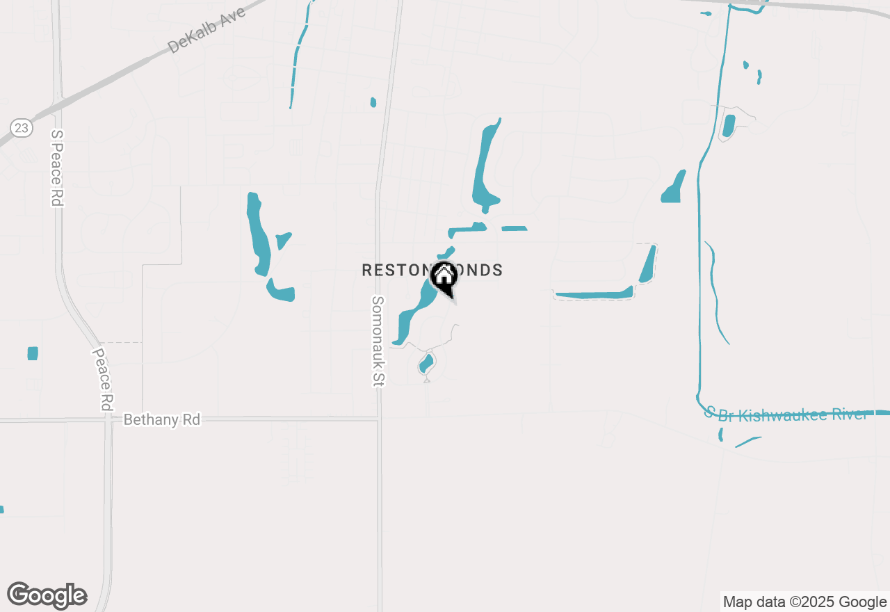 Map of 1639 Brower Place, Sycamore, IL 60178