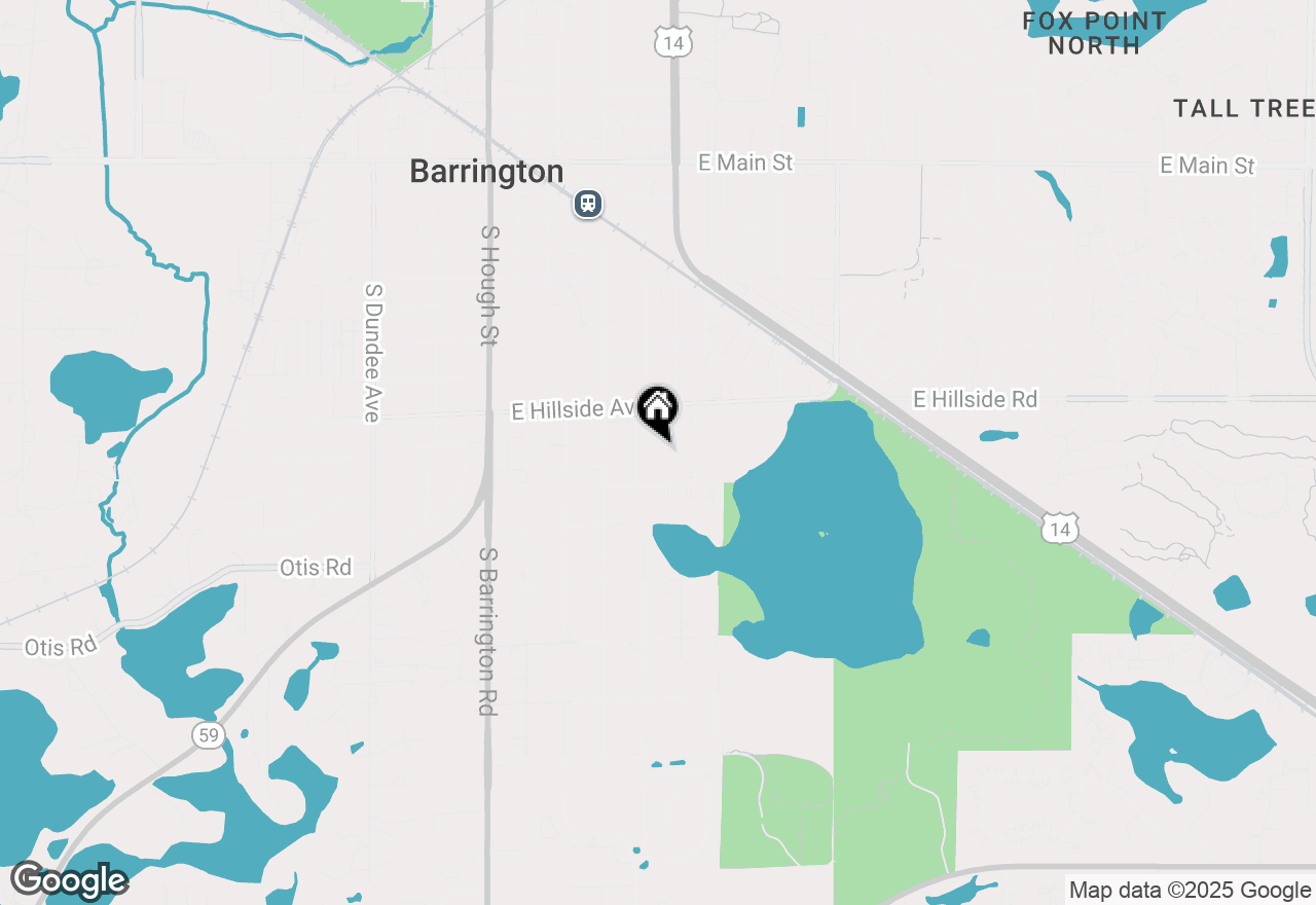Map of 740 S Prairie Avenue, Barrington, IL 60010