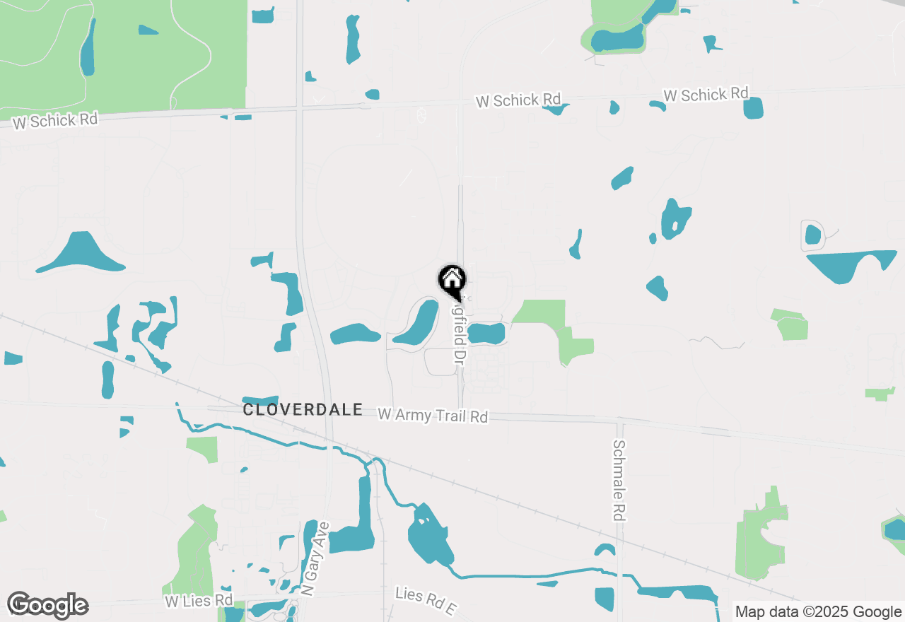 Map of 219 Jorrie Lane, Bloomingdale, IL 60108