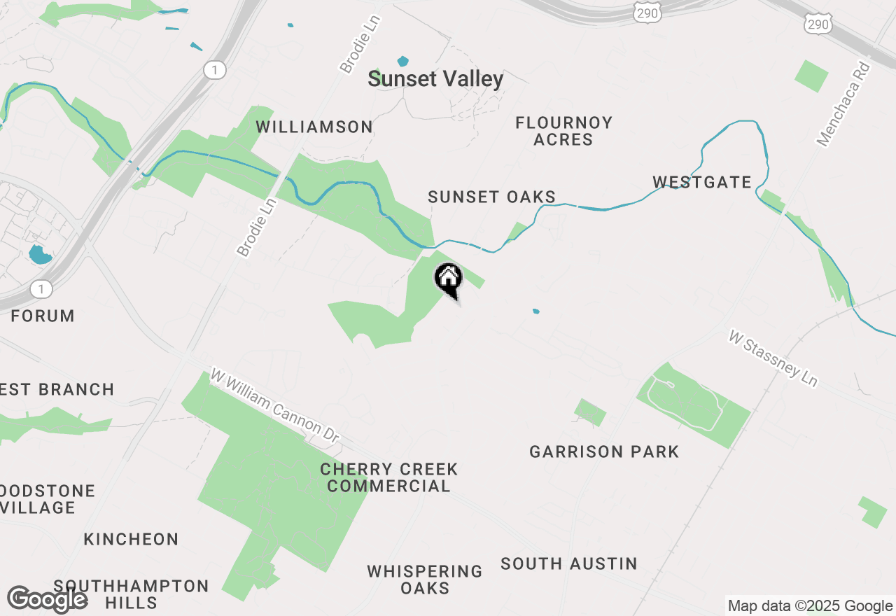 Map of 6103 London Dr, Austin, TX 78745