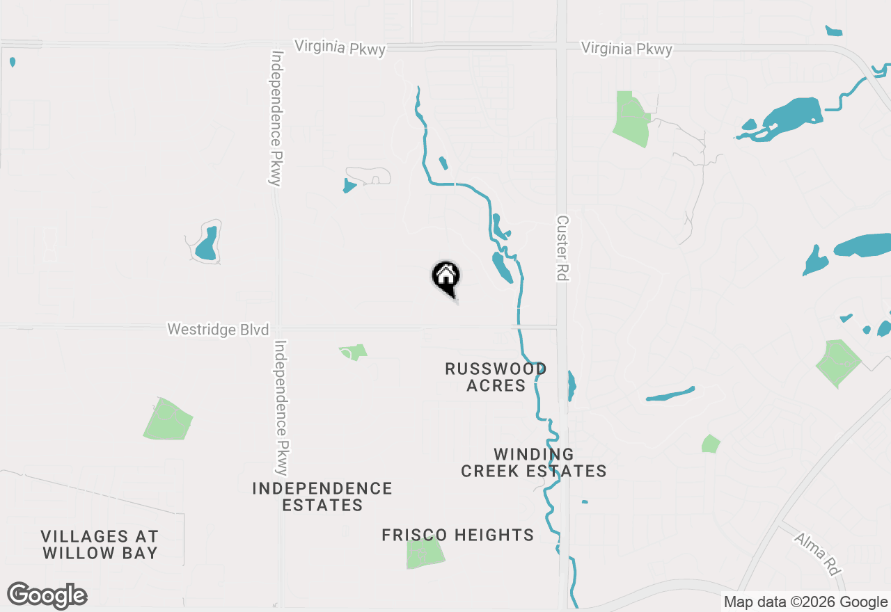 Map of 9617 Saw Dust Drive, Mckinney, TX 75072