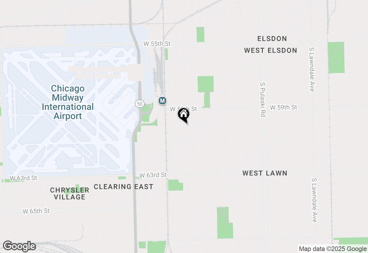 Map of 6001 S Kilbourn Avenue, Chicago, IL 60629