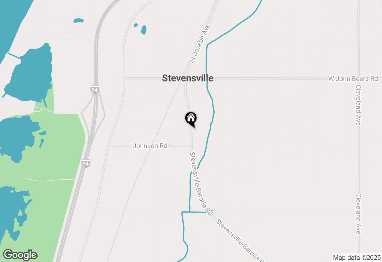 Map of 6005 St Joseph Avenue, Stevensville, MI 49127