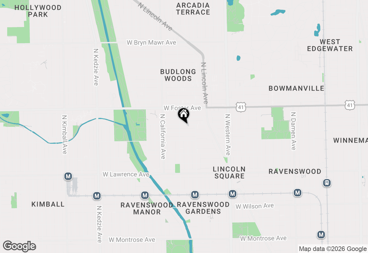 Map of 2645 W Carmen Avenue #201, Chicago, IL 60625