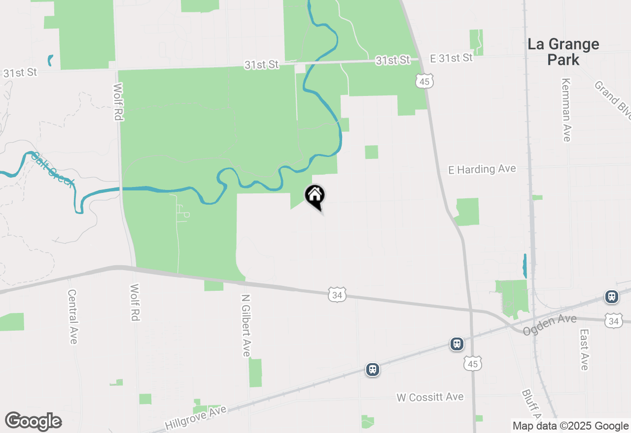 Map of 527 Malden Avenue, La Grange Park, IL 60526