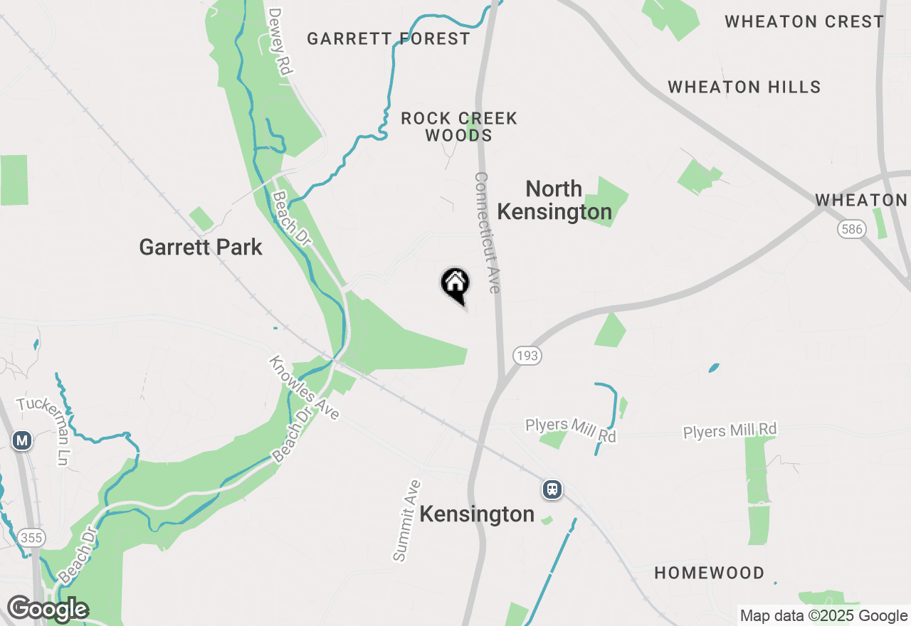 Map of 3901 Lawrence Avenue, Kensington, MD 20895