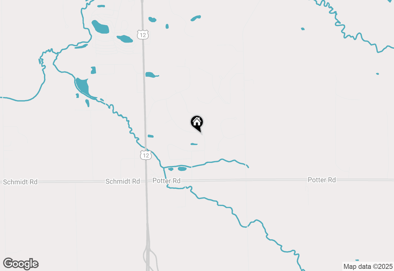 Map of N6029 Balsam Dr, Elkhorn, WI 53121