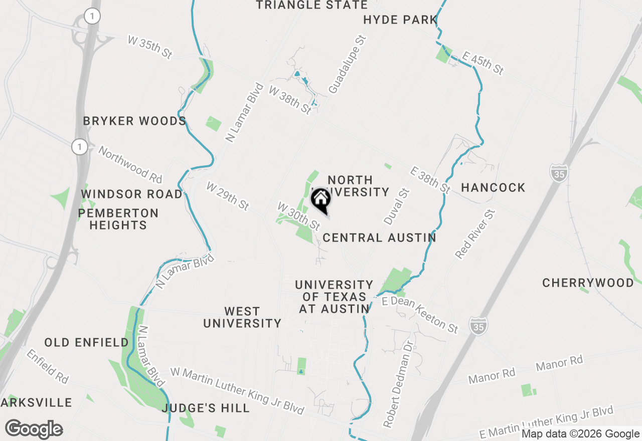 Map of 3001 Cedar St #A-208, Austin, TX 78705