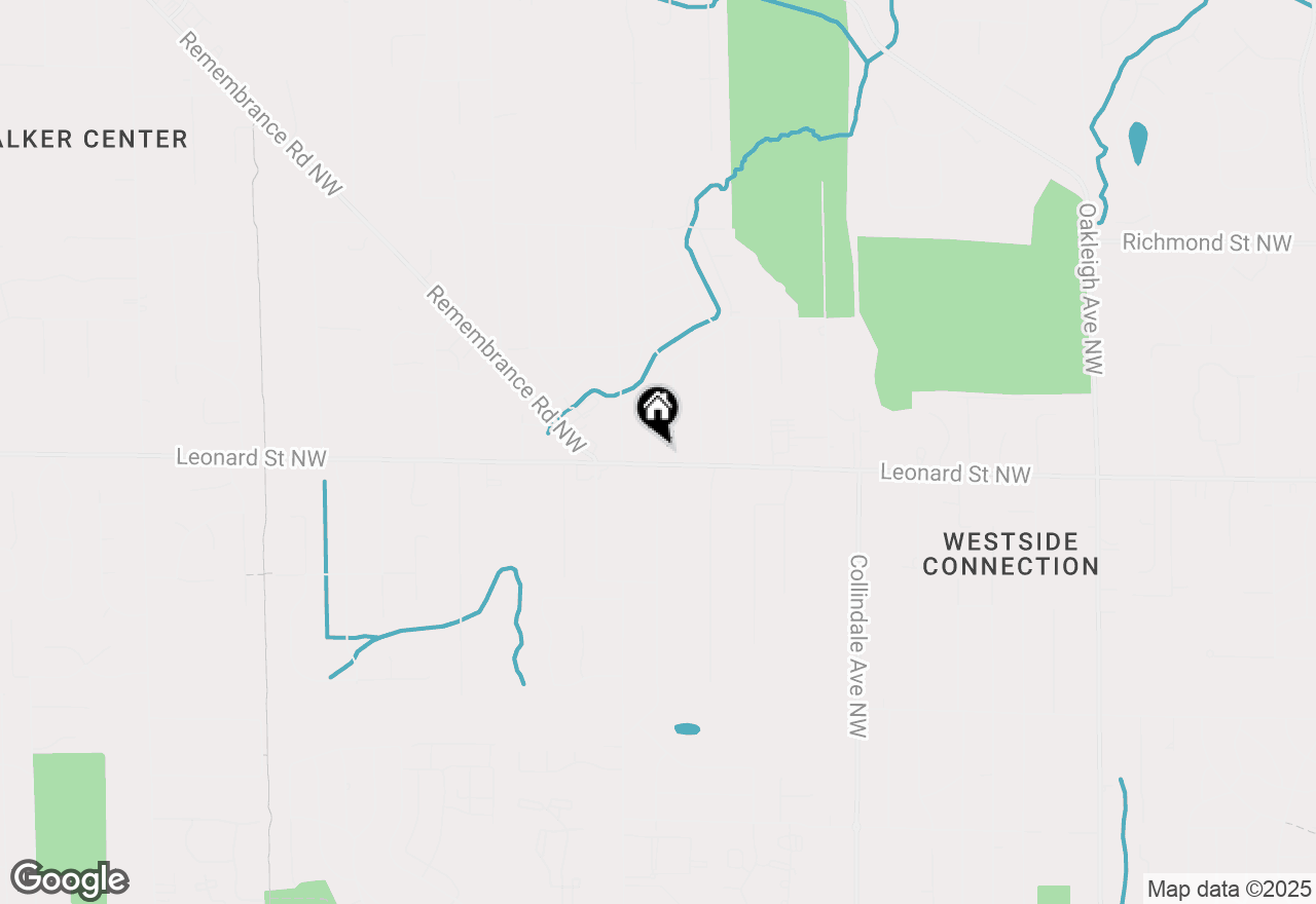 Map of 3125 Leonard Street Nw, Grand Rapids, MI 49504