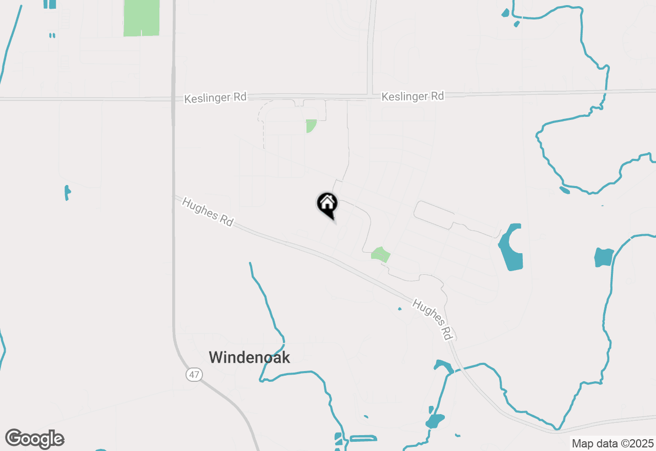 Map of 1493 Seaton Street, Elburn, IL 60119