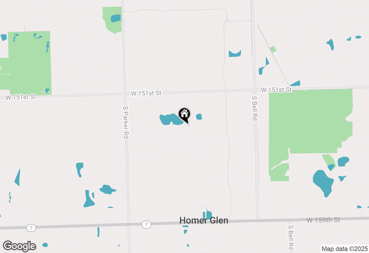 Map of 13226 Farm View Street, Homer Glen, IL 60491