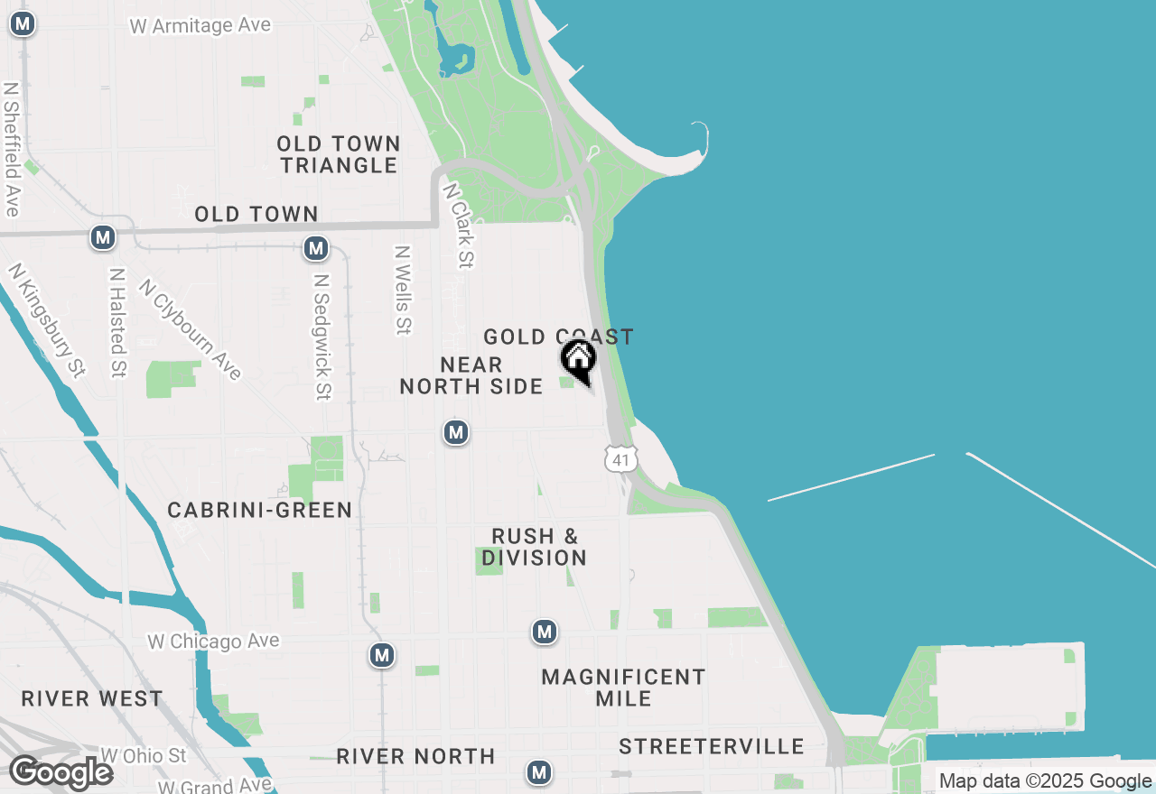 Map of 60 E Scott Street #403, Chicago, IL 60610