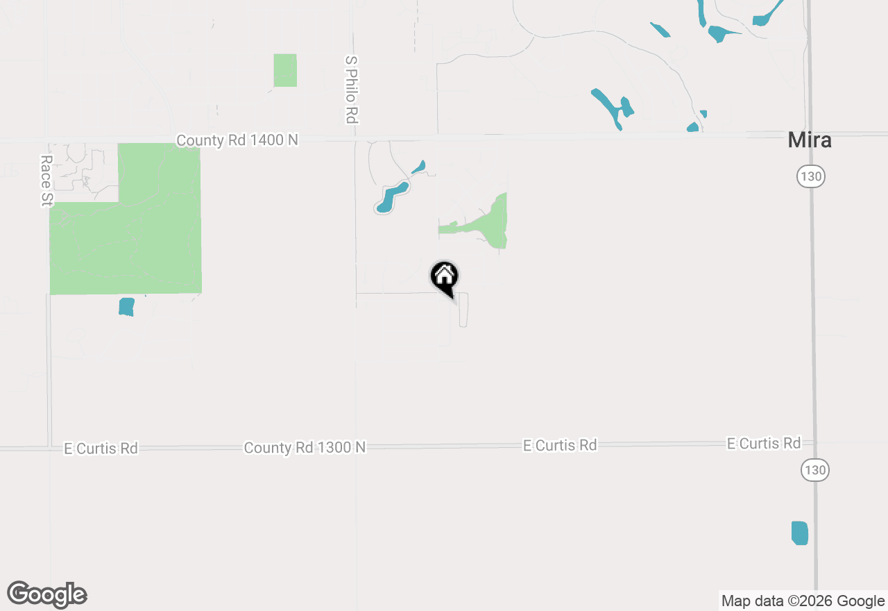 Map of 3309 Memory Lane, Urbana, IL 61802