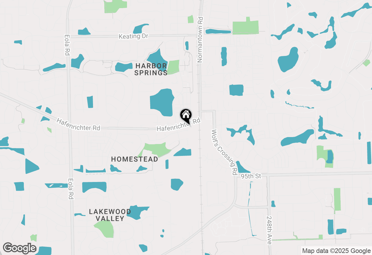 Map of 3186 Davey Court, Aurora, IL 60503