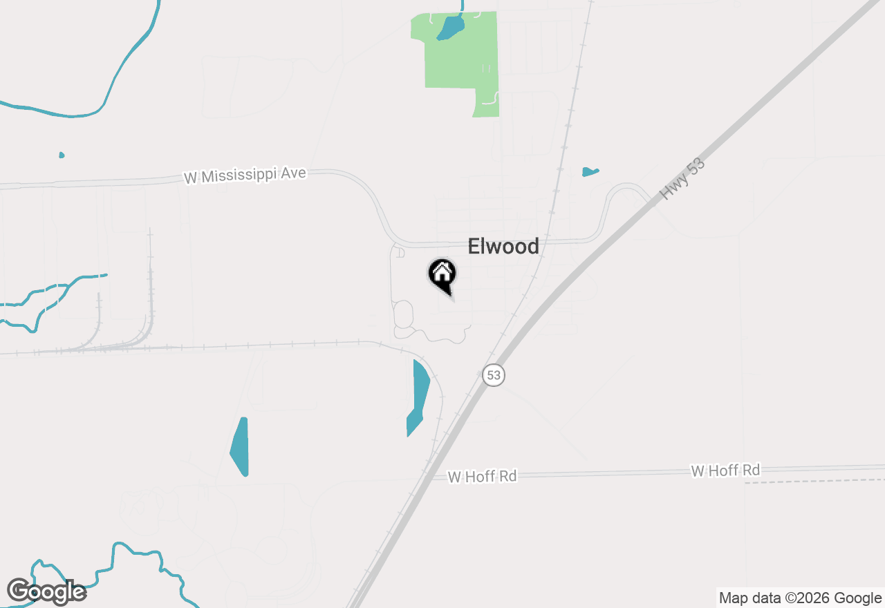 Map of 306-310 Lincoln Street, Elwood, IL 60421